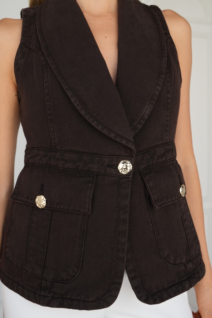 CHALECO JEAN RIDIGO ILUMÁN