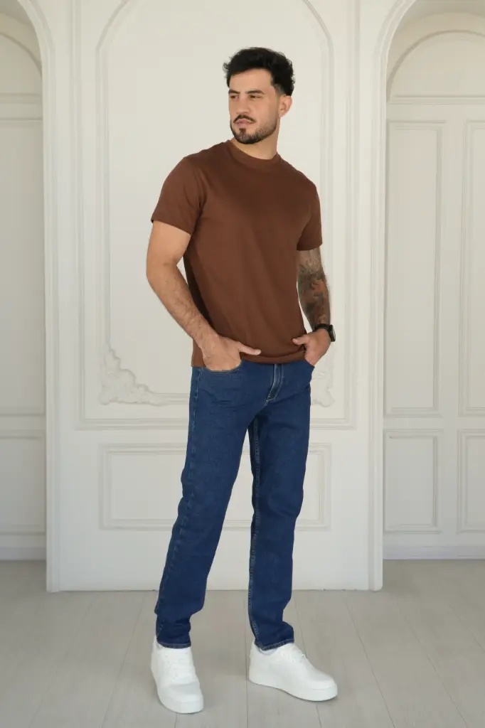 CAMISETA BASICA REGULAR HOMBRE
