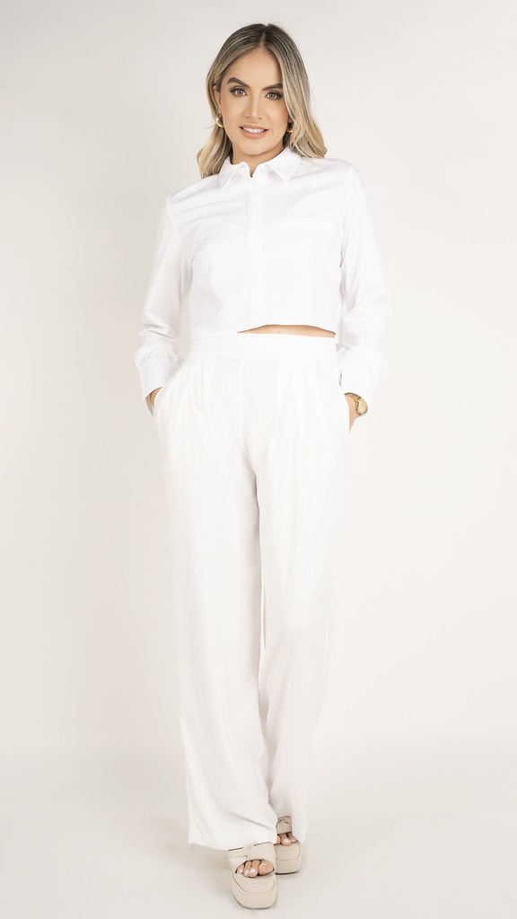 CROP CAMISA PLAYAS