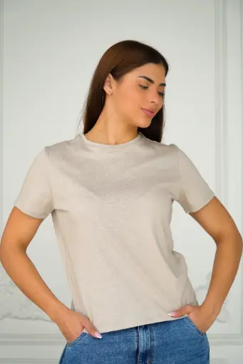 CAMISETA BASICA REGULAR MUJER 2.6